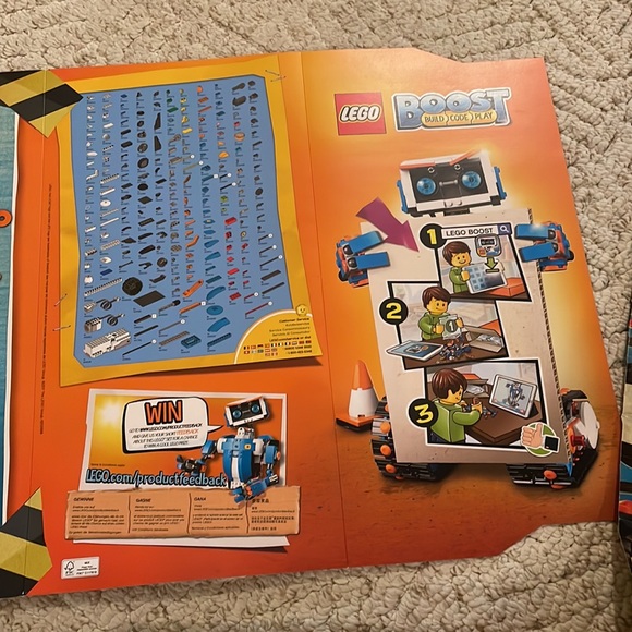 Lego BOOST  5in1 Build, Code, Play set. Barely played with. Most pieces included - Picture 6 of 15